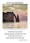 Five of Swords Tarot card in Art of Life deck