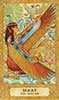 Justice Tarot card in Chrysalis deck