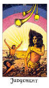 Judgement Tarot card in Cosmic deck