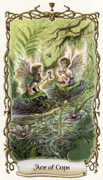 Ace of Cups Tarot card in Fantastical Creatures deck