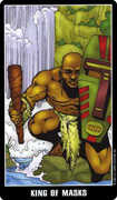 King of Cups Tarot card in Fradella deck
