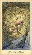 The Sun Tarot card in Ghosts & Spirits deck