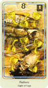 Eight of Cups Tarot card in Haindl deck