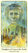 Daughter of Cups Tarot card in Haindl deck