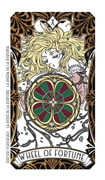 Wheel of Fortune Tarot card in Magic Manga deck