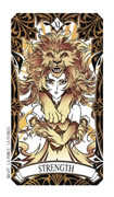 Justice Tarot card in Magic Manga deck