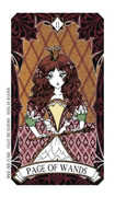 Page of Wands Tarot card in Magic Manga deck