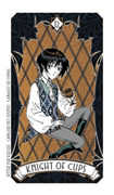 Knight of Cups Tarot card in Magic Manga deck