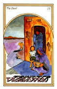 The Devil Tarot card in Medicine Woman deck