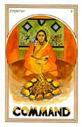 The Emperor Tarot card in Medicine Woman deck