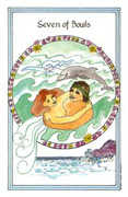 Seven of Bowls Tarot card in Medicine Woman deck