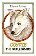 Totem of Arrows Tarot card in Medicine Woman deck