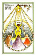 Queen of Arrows Tarot card in Medicine Woman deck