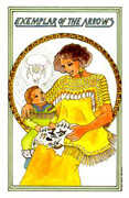 Exemplar of Arrows Tarot card in Medicine Woman deck