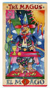 The Magus Tarot card in Napo Tarot deck