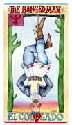 The Hanged Man Tarot card in Napo Tarot deck