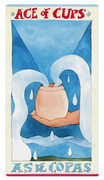 Ace of Cups Tarot card in Napo Tarot deck