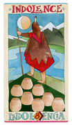 Eight of Cups Tarot card in Napo Tarot deck