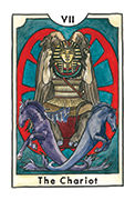 The Chariot Tarot card in New Chapter deck