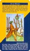 Six of Wands Tarot card in Quick and Easy deck