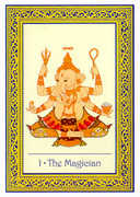The Magician Tarot card in Royal Thai deck