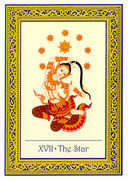 The Star Tarot card in Royal Thai deck