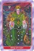 King of Cups Tarot card in Spiral deck