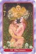 The Lovers Tarot card in Spiral deck