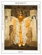 The Hierophant Tarot card in Tapestry deck