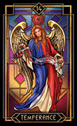 Temperance Tarot card in Tarot Decoratif deck