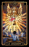 Judgement Tarot card in Tarot Decoratif deck