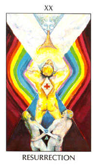 Judgement Tarot card in Tarot of the Spirit Tarot deck