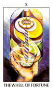 Wheel of Fortune Tarot card in Tarot of the Spirit deck