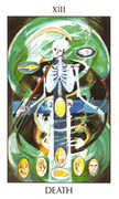 Death Tarot card in Tarot of the Spirit deck