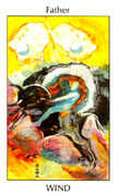 Father of Wind Tarot card in Tarot of the Spirit deck