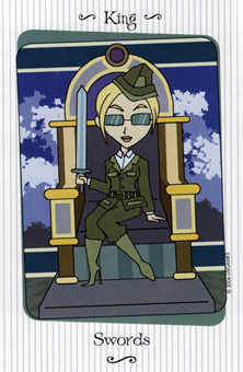 King of Swords Tarot card in Vanessa Tarot deck