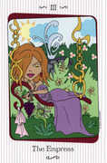 The Empress Tarot card in Vanessa deck