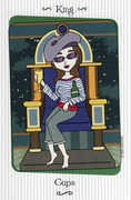 King of Cups Tarot card in Vanessa deck