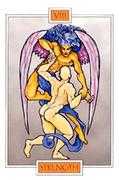 Strength Tarot card in Winged Spirit Tarot deck